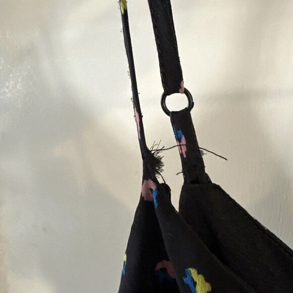 American Rag Cie Women's Jumpsuit Romper Black V-Neck Size S - Picture 7 of 11